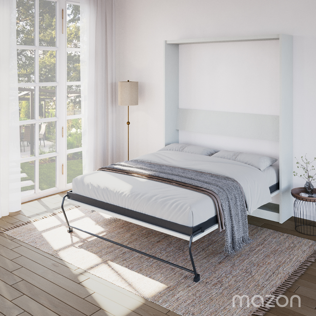 Mazon Hide-A-Bed Metro Ice